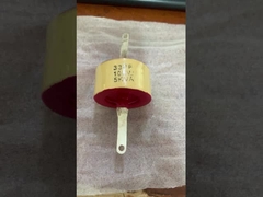 उच्च स्थिरता के साथ उच्च आवृत्ति क्षेत्र में प्रयुक्त 10KV 33PF उच्च आवृत्ति सिरेमिक संधारित्र