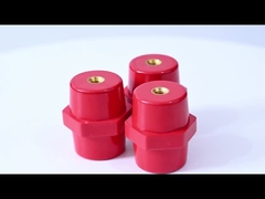 एपोक्सी राल कम वोल्टेज आइसोलेटर समर्थन बसबार इन्सुलेटर SM25-M5 पीतल धागा स्टैंडऑफ इन्सुलेटर हम